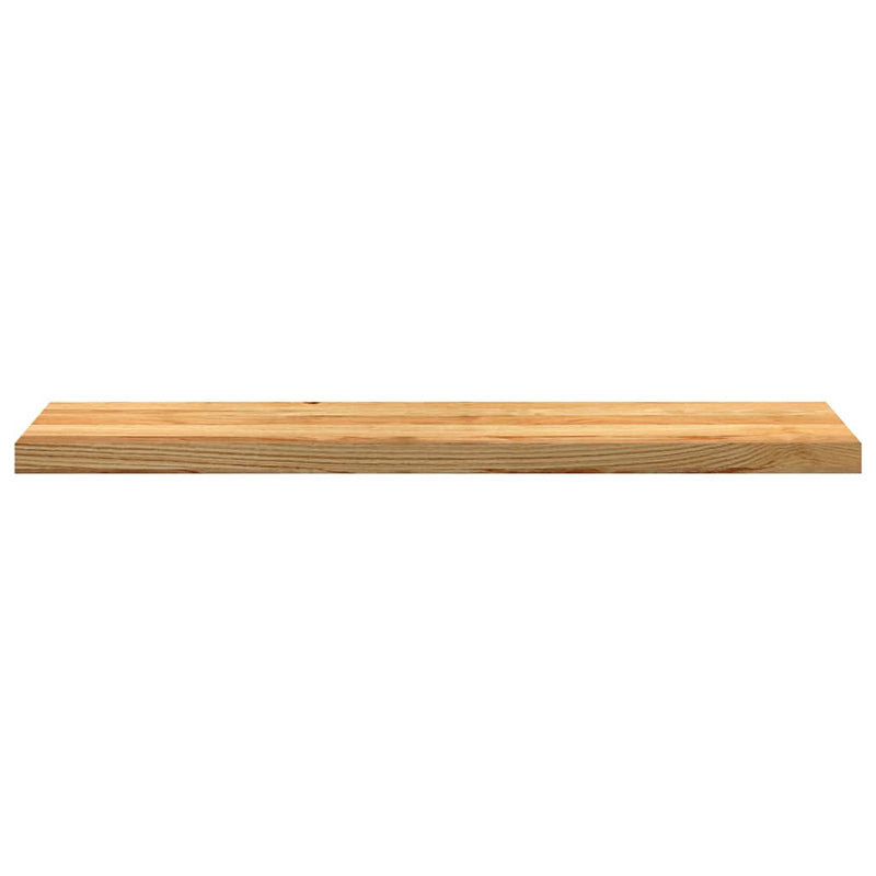 Pervaz 2 buc lemn masiv de maro deschis 110x25x2 cm