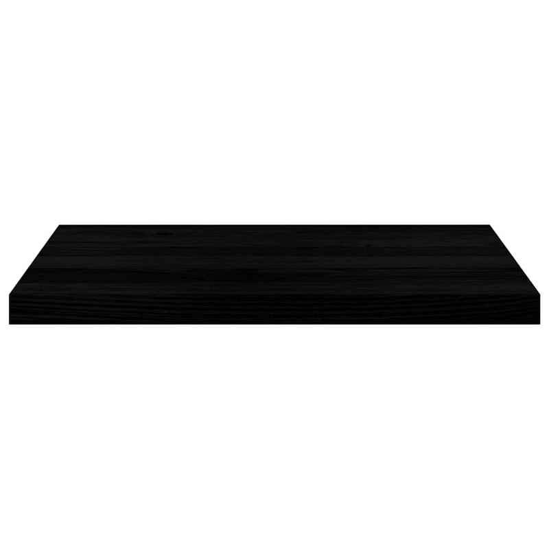 Glafuri 2 buc maro-negru 70x40x2 cm lemn masiv de stejar