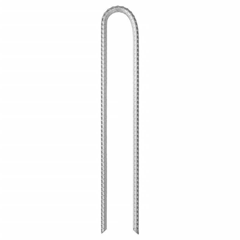 Țăruși de cort, 6 buc., 37 cm, Ø11,3 mm, oțel galvanizat