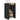 Dulap, negru, 45x35x75 cm, lemn prelucrat