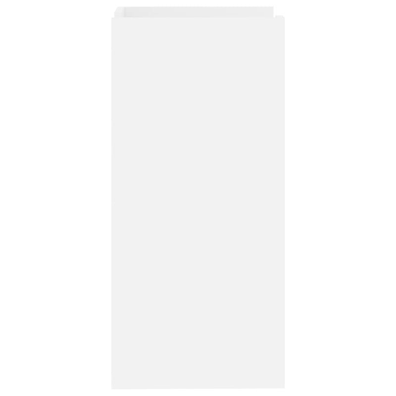 Dulap, alb, 45x35x75 cm, lemn prelucrat