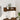 Raft de perete, stejar fumuriu, 100x35x30,5 cm, lemn prelucrat