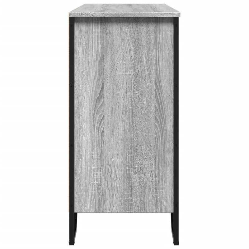 Dulap, gri sonoma, 101x35,5x74,5 cm, lemn prelucrat
