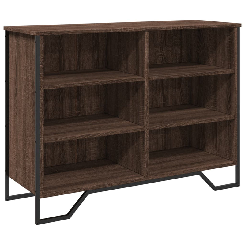 Dulap, stejar maro, 101x35,5x74,5 cm, lemn prelucrat