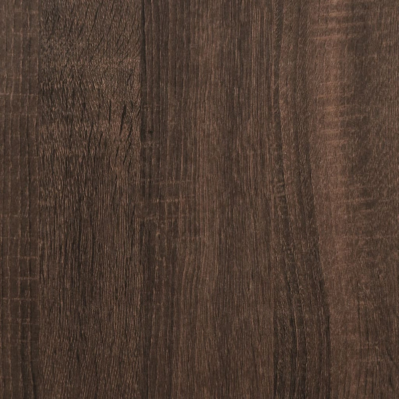 Dulap, stejar maro, 101x35,5x74,5 cm, lemn prelucrat
