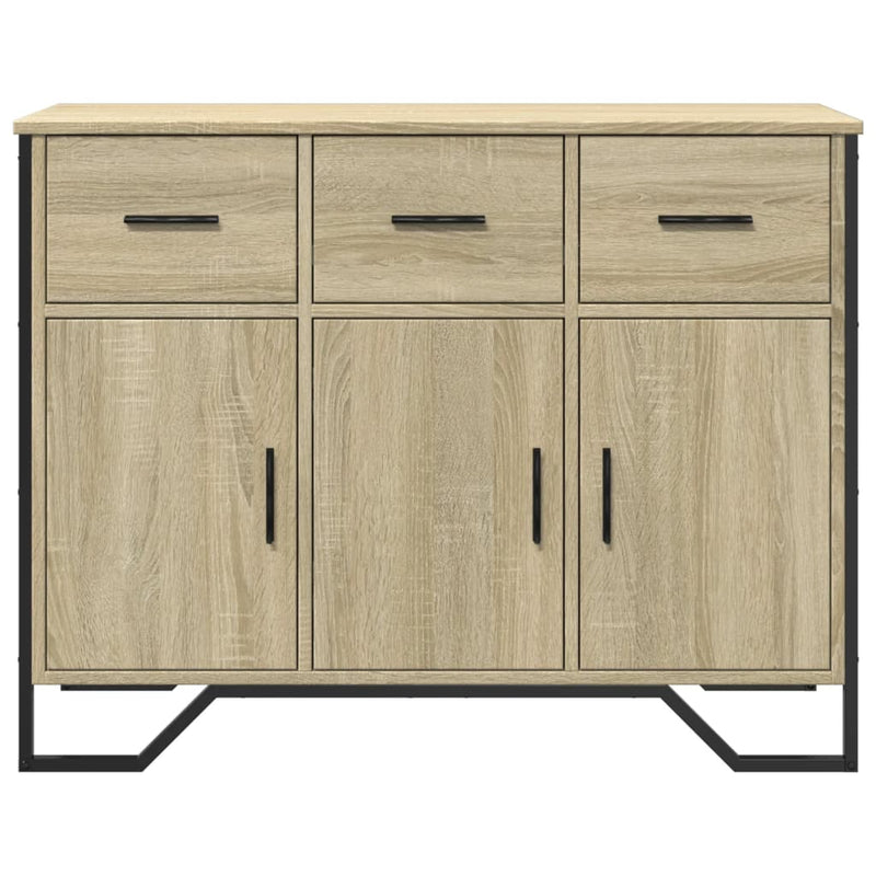 Dulap, stejar sonoma, 97x32,5x74,5 cm, lemn prelucrat