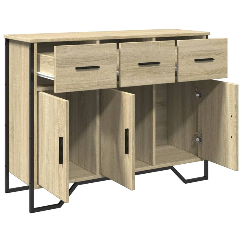 Dulap, stejar sonoma, 97x32,5x74,5 cm, lemn prelucrat