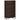 Bibliotecă, stejar maro, 80x31x137,5 cm, lemn prelucrat