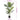 Palmier artificial, verde, 120 cm, PP