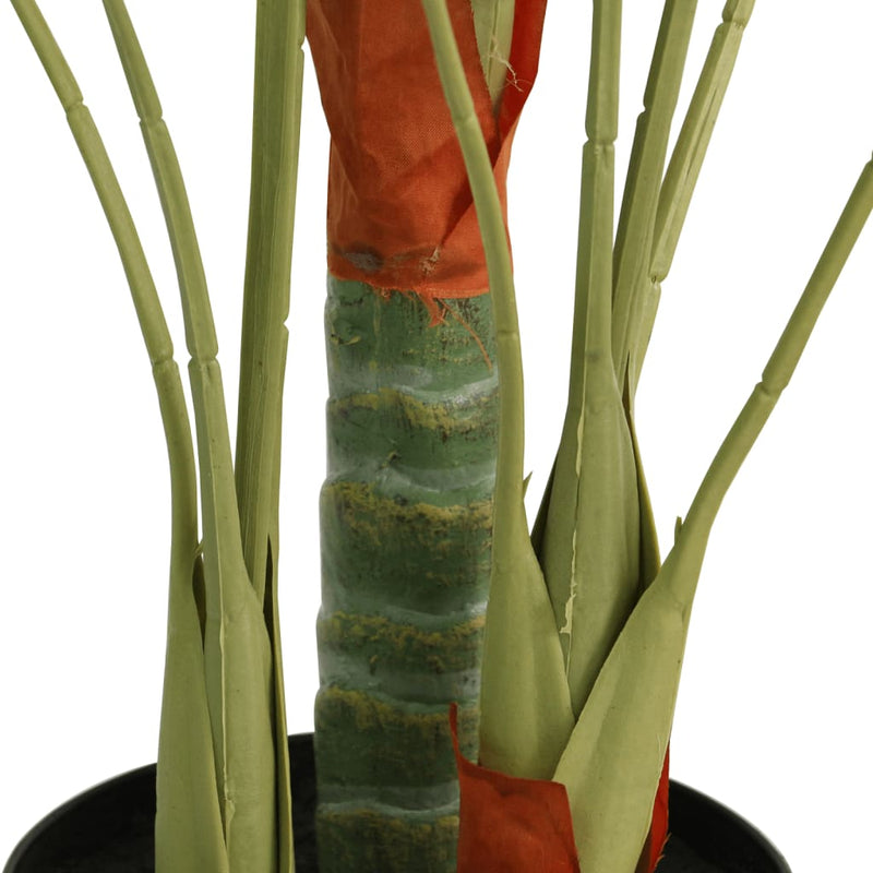 Palmier artificial cu 3 trunchiuri, verde, 85 cm, PP