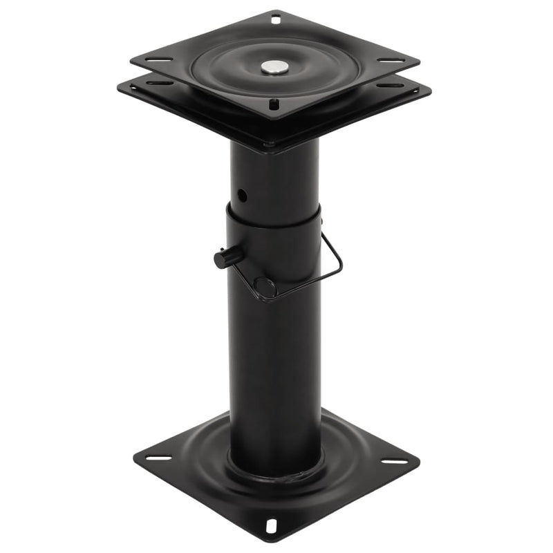 Piedestal scaun pentru barcă, pivotant la 360°, oțel