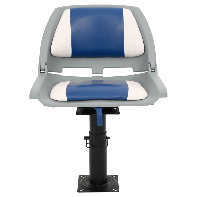 Scaun barcă cu piedestal, reglabil în înălțime, rotativ la 360°