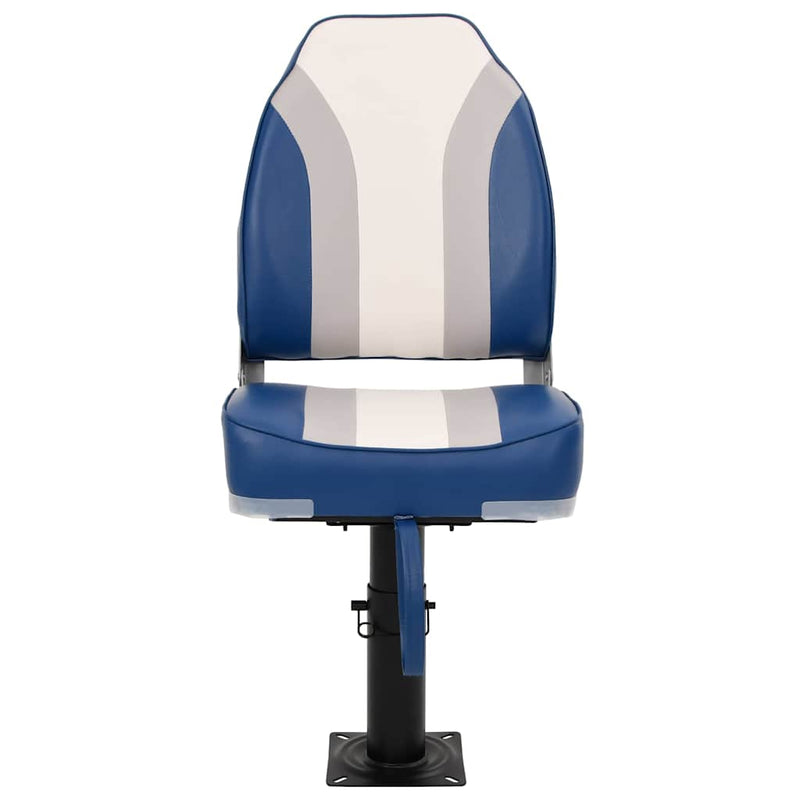 Scaun barcă 2 buc. piedestal reglabil înălțime rotativ la 360°