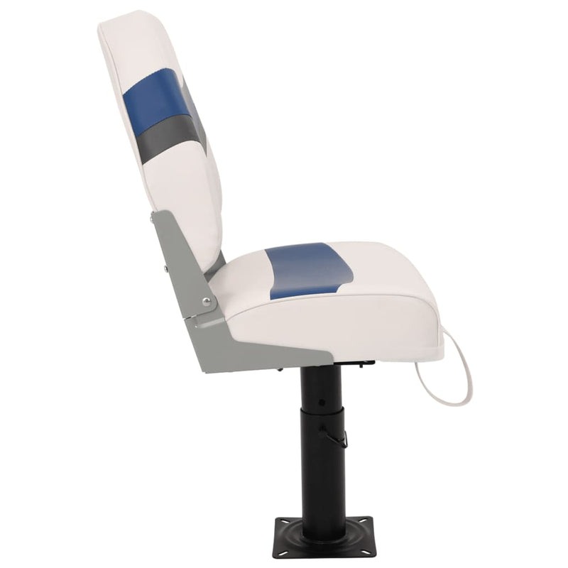 Scaun barcă cu piedestal, reglabil în înălțime, rotativ la 360°