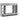 Birou montat pe perete, gri beton, 105x48x75 cm, lemn prelucrat