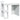 Birou, alb, 103,5x56,5x94 cm, lemn prelucrat