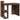 Birou, stejar maro, 103,5x56,5x94 cm, lemn prelucrat
