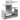 Organizator birou, gri beton, 49x20x52,5 cm lemn prelucrat