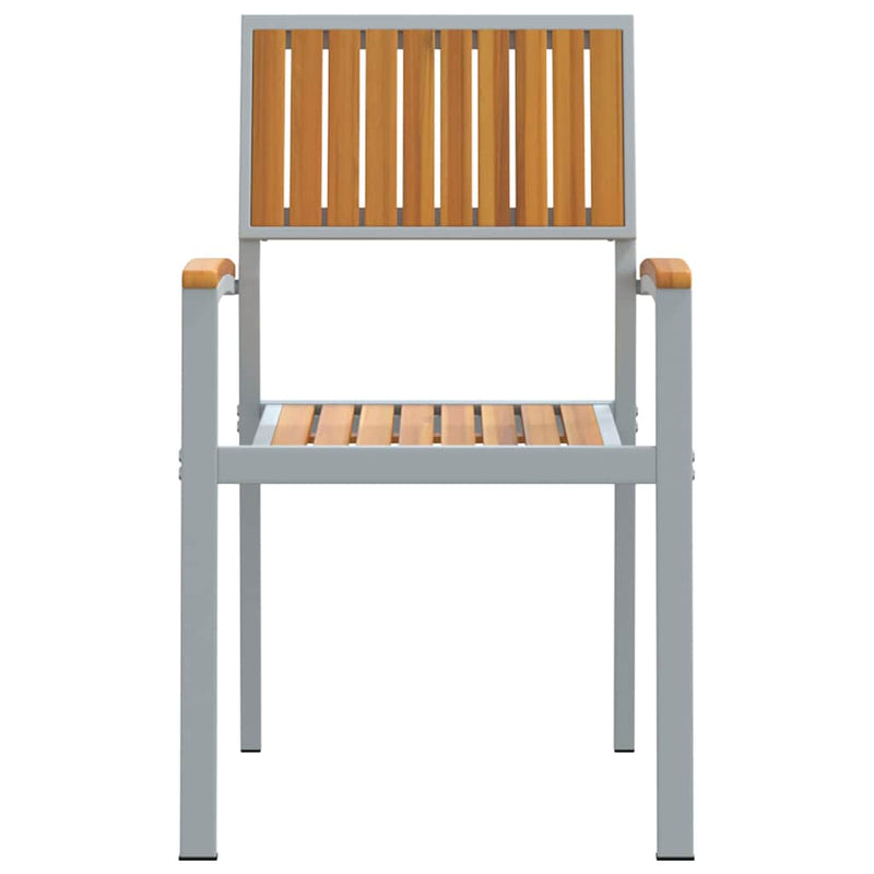 Scaun stivuibil 6 buc. Maro Lemn Solid de Acacia Stivuibil