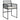 Set mobilier de grădină cu perne, 9 piese, negru, poliratan
