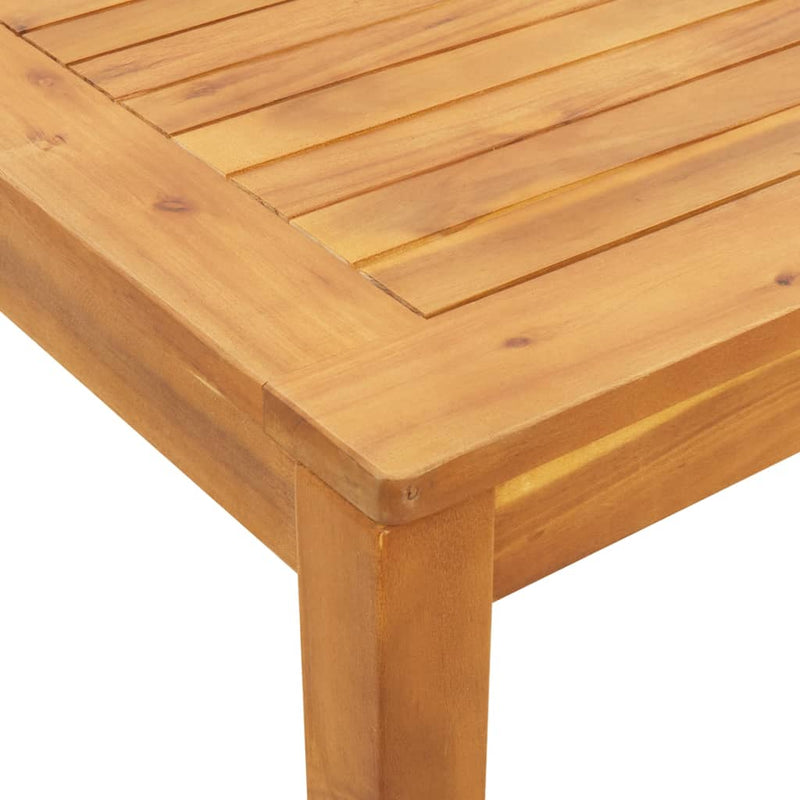 Set mobilier de grădină, 5 piese, lemn masiv de acacia