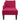 Sezlong cu cotiera dreapta Wine Red Velvet