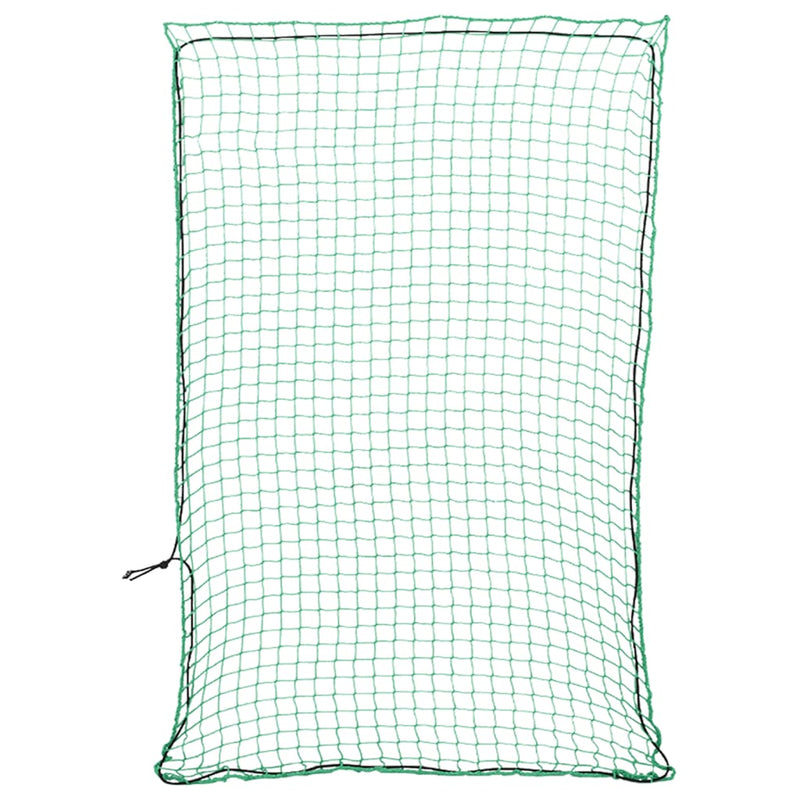 Plasă de remorcă cu funie elastică, verde, 3x2 m, PP