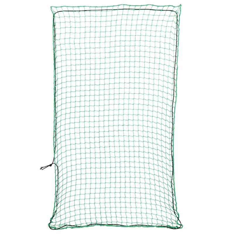 Plasă de remorcă cu funie elastică, verde, 4x2,5 m, PP