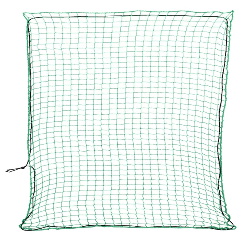 Plasă de remorcă cu funie elastică, verde, 3x3 m, PP