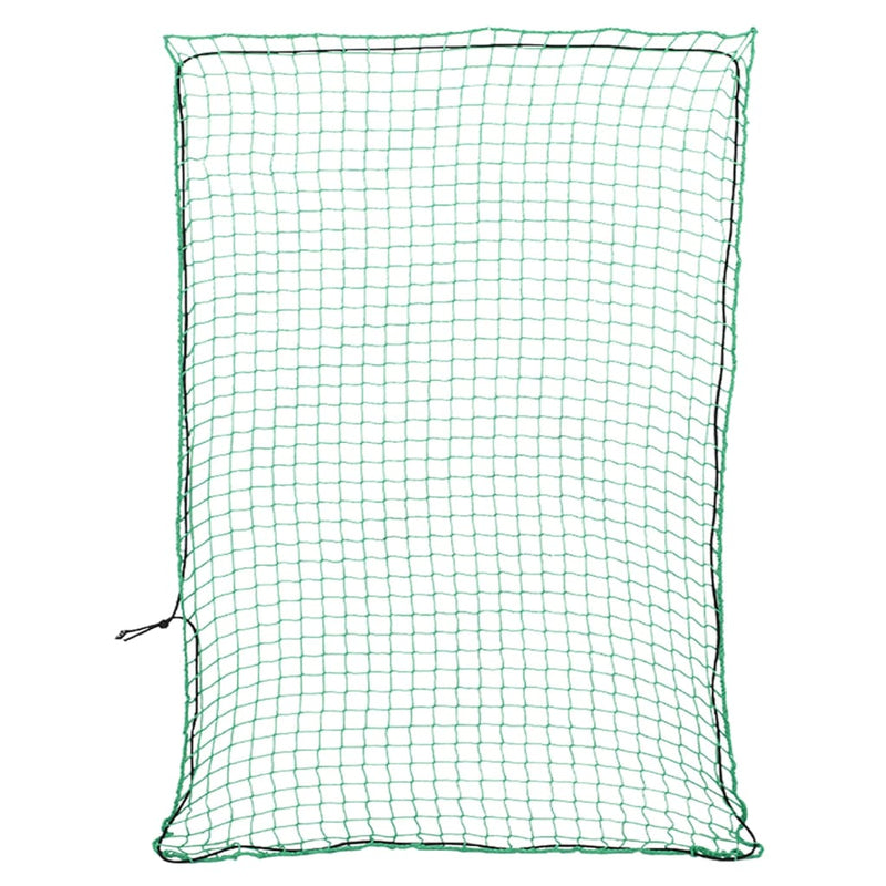 Plasă de remorcă cu funie elastică, verde, 4x3 m, PP