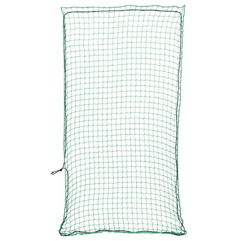 Plasă de remorcă cu funie elastică, verde, 8x3,5 m, PP