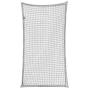 Plasă de remorcă cu funie elastică, negru, 4,5x2,5 m, PP
