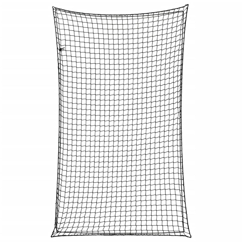 Plasă de remorcă cu funie elastică, negru, 5x3 m, PP