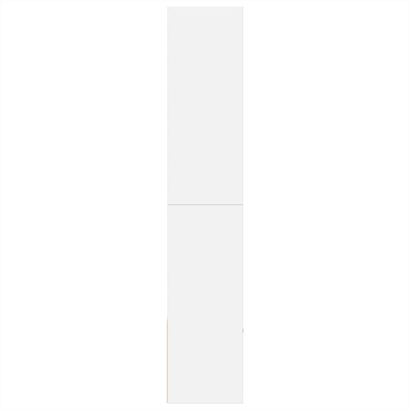 Bibliotecă, alb, 100x36x189 cm, lemn prelucrat