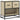 Noptiera din stejar Sonoma 60x31x60 cm lemn prelucrat si metal