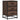 Noptiera stejar maro 40x34,5x60 cm lemn prelucrat si metal