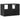 Dulap TV, negru, 60x31x39,5 cm, lemn prelucrat și metal