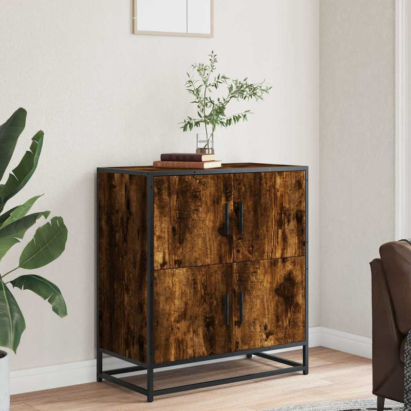Bufetă Stejar afumat 68x35x76 cm Lemn prelucrat