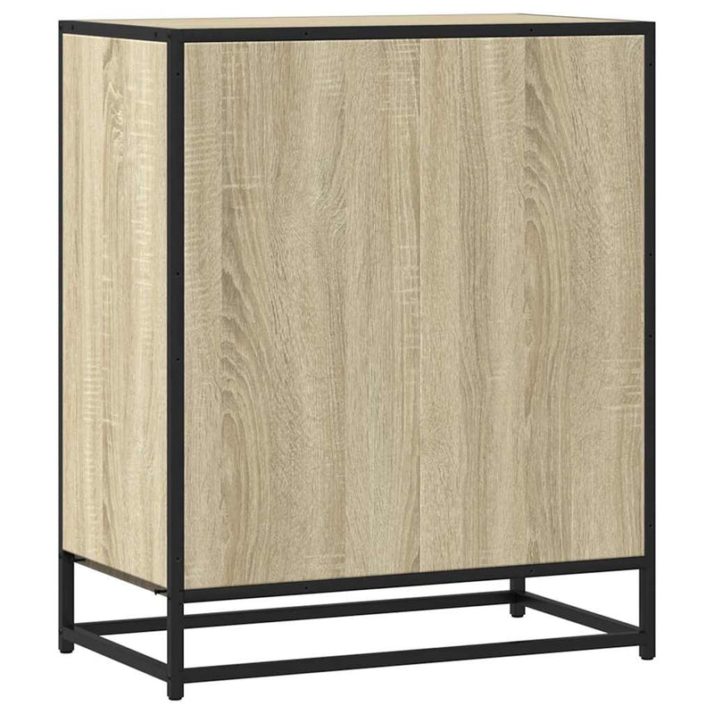 Dulap, stejar sonoma, 62x35x76 cm, lemn prelucrat