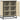 Dulap, stejar sonoma, 62x35x76 cm, lemn prelucrat