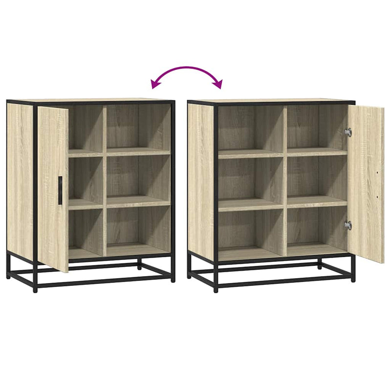Dulap, stejar sonoma, 62x35x76 cm, lemn prelucrat