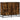 Dulap, stejar fumuriu, 94x35x76 cm, lemn prelucrat