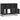 Dulap, negru, 100x35x76 cm, lemn prelucrat