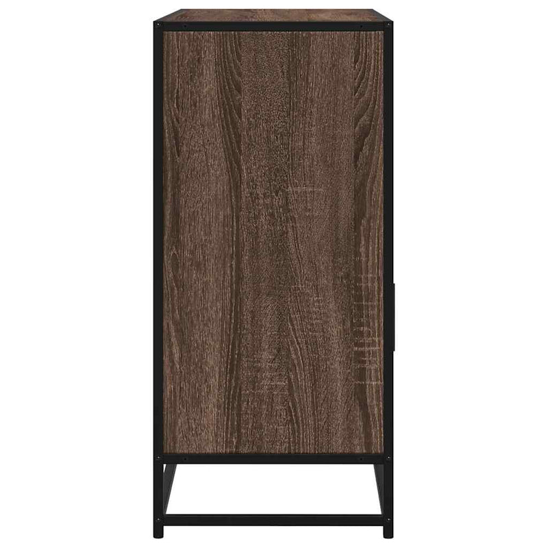 Servantă, stejar maro, 100x35x76 cm, lemn compozit