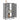 Dulap nalt gri Sonoma 68x35x106,5 cm lemn prelucrat