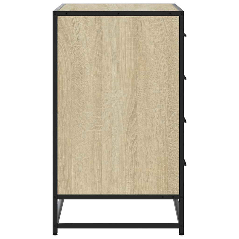 Dulap cu sertare, stejar sonoma, 70x41x70 cm, lemn compozit