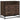 Dulap cu sertar, stejar maro, 70x41x70 cm, lemn prelucrat