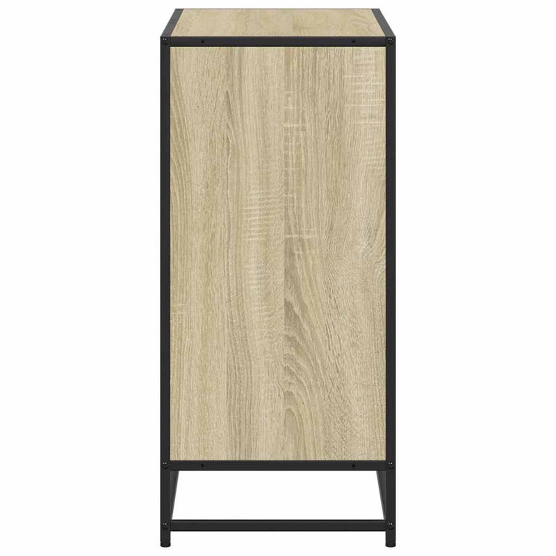 Bibliotecă, stejar sonoma, 80,5x35x76 cm, lemn prelucrat