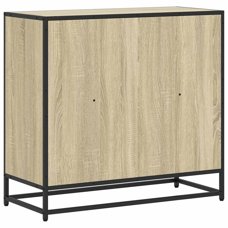 Bibliotecă, stejar sonoma, 80,5x35x76 cm, lemn prelucrat