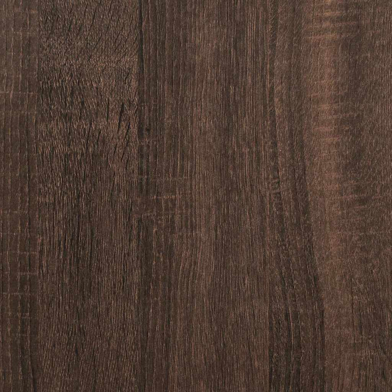 Bibliotecă, stejar maro, 40x35x170,5 cm, lemn prelucrat